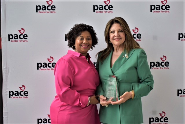 (L) Sheila Jordan, Executive Director Of Pace Volusia Flagler (R) Maryam Ghyabi White