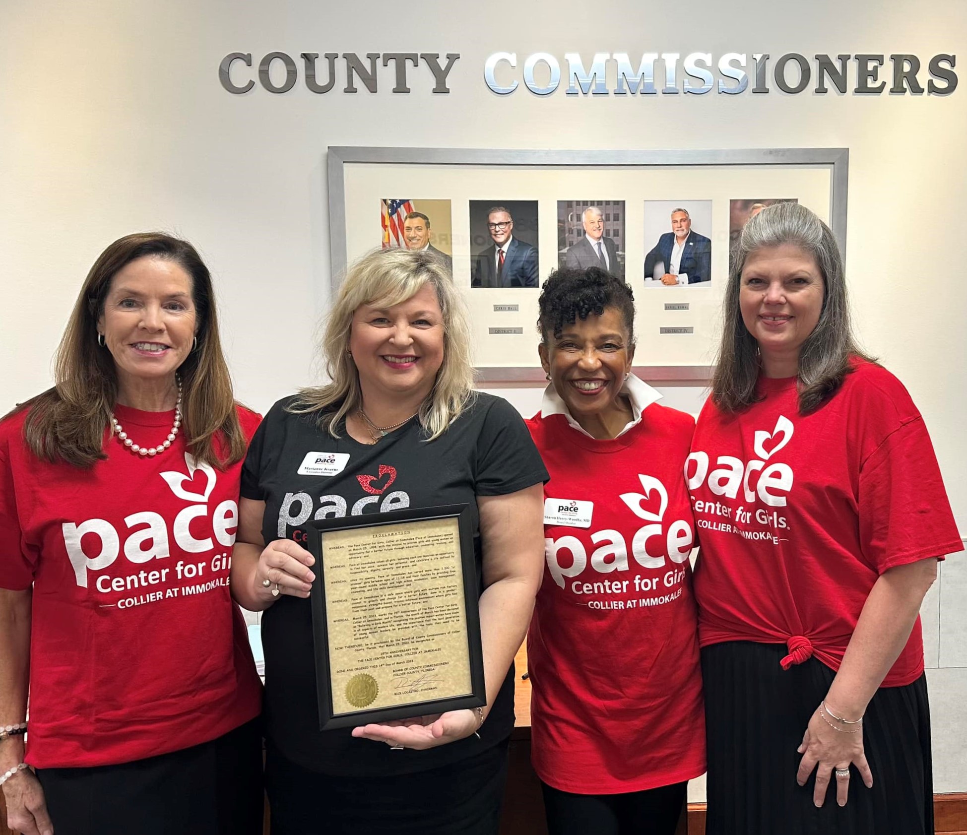 Pace Collier Proclamation